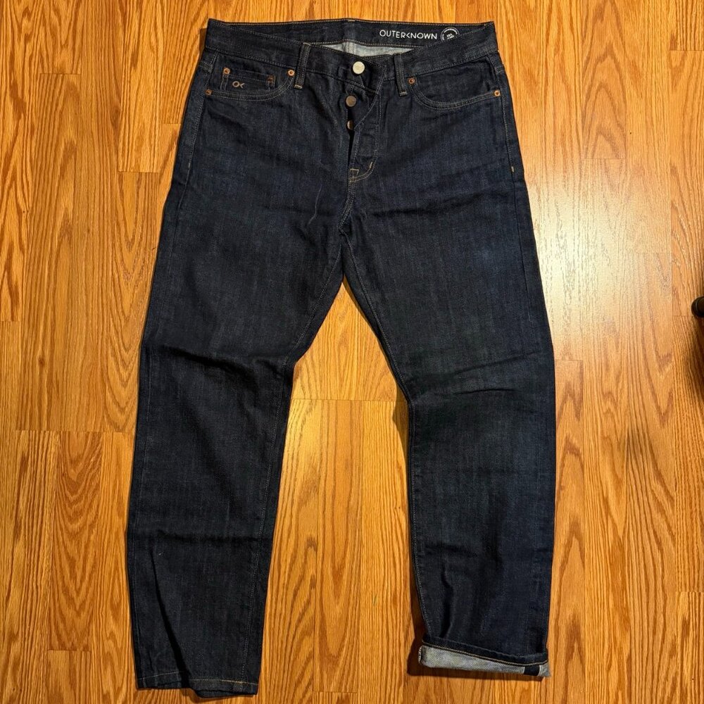 Outerknown Local Straight Fit - Indigo Selvedge 32x30